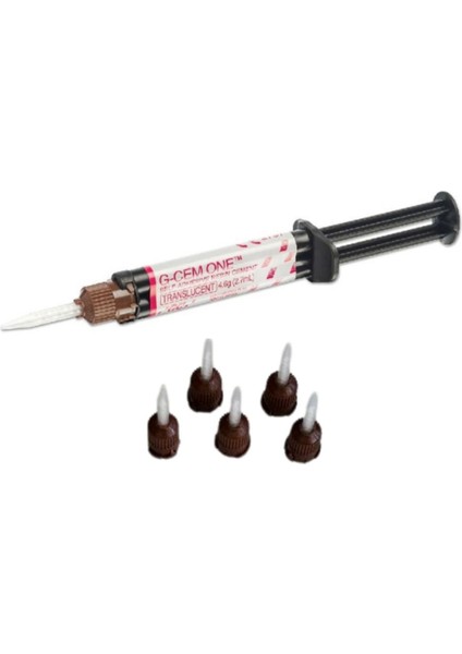 Gc Dental G Cem One Refil Self Adhesive Rezin Siman Translucent 1 x 4,6 gr