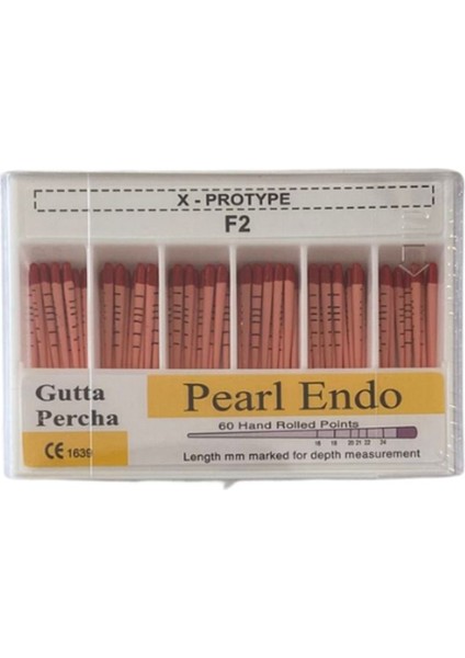F Serisi Pearl Endo Marka Gutta Percha F2