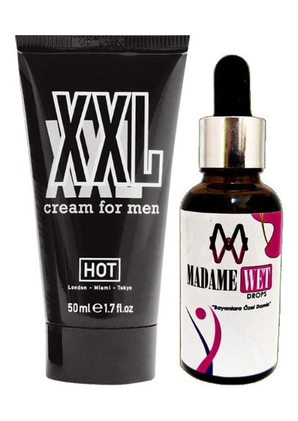 50 ml Erkeklere Çap Boy Şekillendirici Krem - Yanında 1 Şişe Kadın İçecek