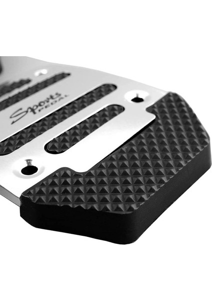 3 Adet Yakıt Gaz Gaz Pedalı Fren Pedalı Debriyaj Koruyucu Örtü Ayak Pedalları Manuel Şanzıman Için Kaymaz Araba Gümüş (Yurt Dışından) indirimleri