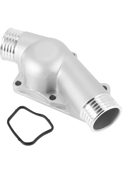 Yükseltilmiş Alüminyum Termostat Muhafaza Kapağı Contalı Bmw M3 Z3 E34 E36 11531722531 11531740437 Cilalı (Yurt Dışından) modelleri
