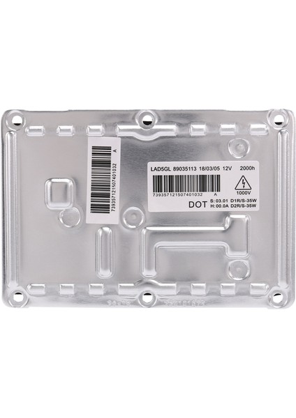 Yeni D1S D2S 4 Pin 12 V Hıd Xenon Far Balast Başkanı Işık Kontrol Ünitesi Valeo LAD5GL Için -Audi B6 A4 Passat Volvo (Yurt Dışından)