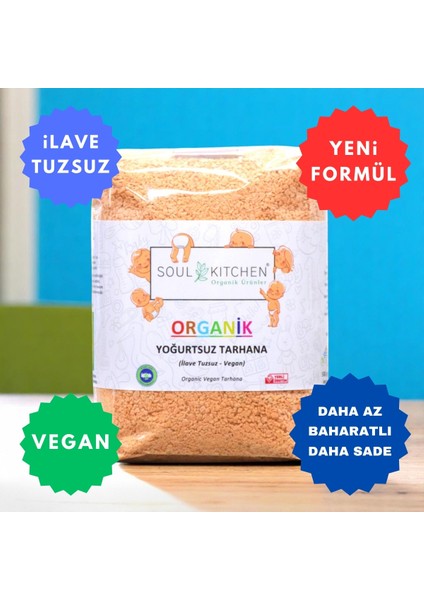 Yoğurtsuz Tarhana 500 gr (Vegan)