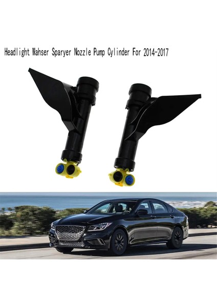 Hyundai Genesis 2014-2017 Için Ön Sol Far Yıkama Spreyi Meme Pompası Silindiri 98671-B1000 (Yurt Dışından) indirimleri
