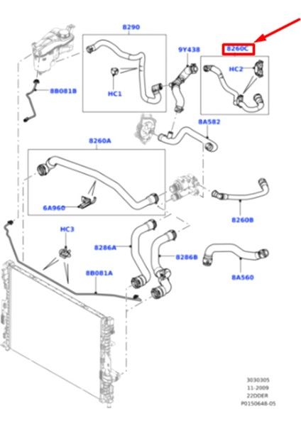 Araba Tek Turboşarj Egr Üst Soğutucu Hortum Land Rover Freelander 2 Için Ranger Rover Evoque Discovery Sport LR000943 (Yurt Dışından) fırsatları