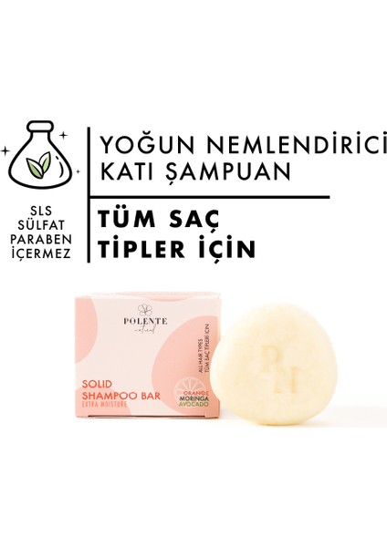 Yoğun Nemlendirici Katı Şampuan / Tüm Saç Tipleri (110 gr)