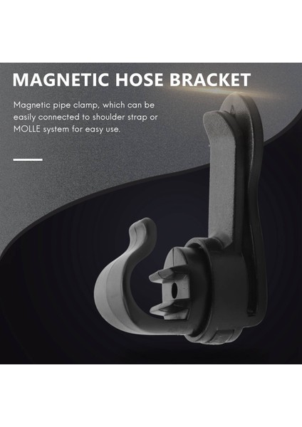 Çıkarılabilir Hidrasyon Paketi Kelepçesi Manyetik Hortum Tutucu Manyetik Tüp Klipsi Su Mesanesi Hortum Klipsi (Yurt Dışından) fiyatları