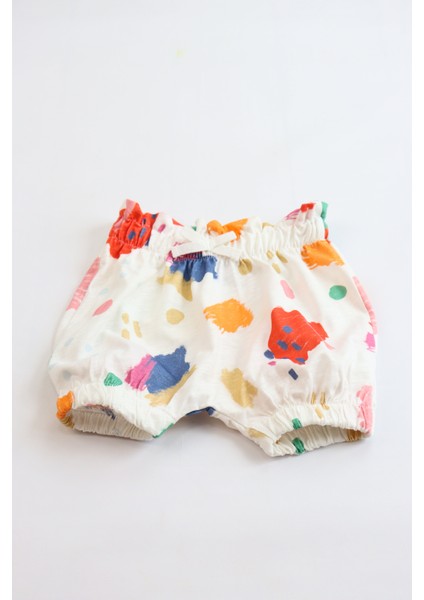 Kız Bebek Tunik Model Şortlu Alt-Üst Takım