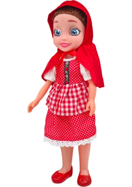 Kırmızı Başlıklı Kız Hikayesi Anlatan 45 cm Et Bebek