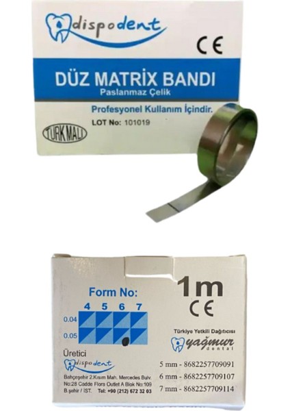 Düz Matrix Bandı No:06