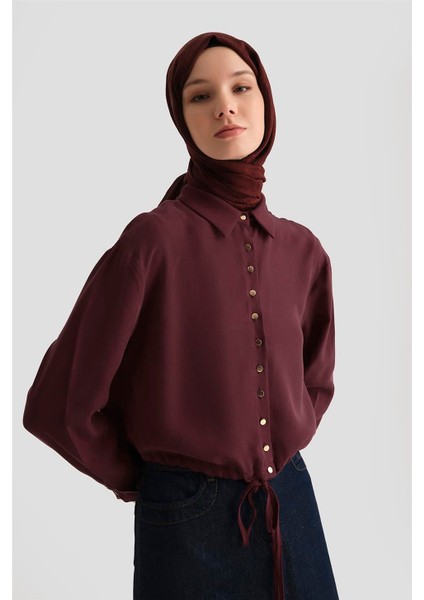 Ceket 25YD4226-1 Bordo modelleri