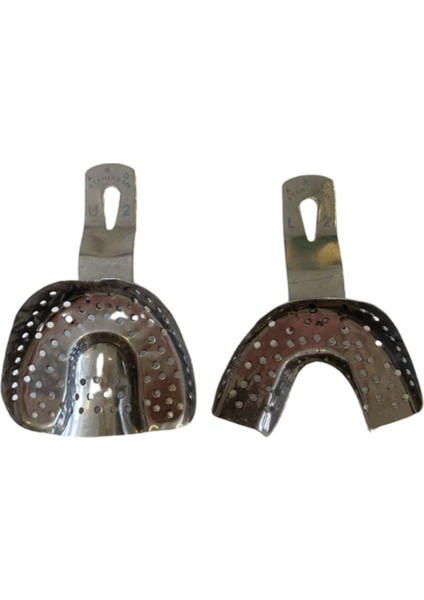 Metal Ölçü Kaşığı Dişli - Alt Üst Takım No2