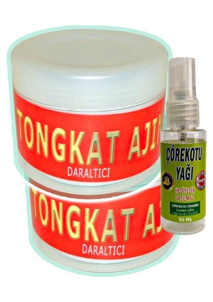 Tongkat Ajimat Madura 2 Adet 100 ml Krem - Yanında 30 ml Çörek Otu Yağı SNM2039