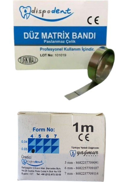 Düz Matrix Bandı No:04