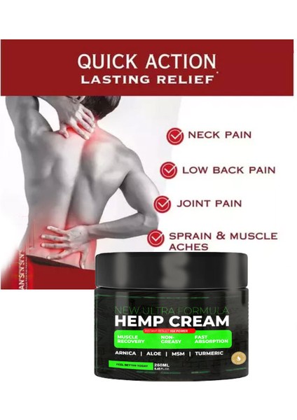 - Hemp Cream - 2 Adet 250 ml Krem