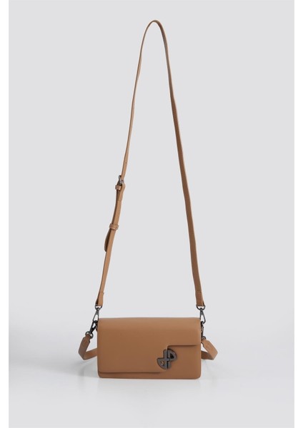 Bej Kadın Omuz Çantası 17596