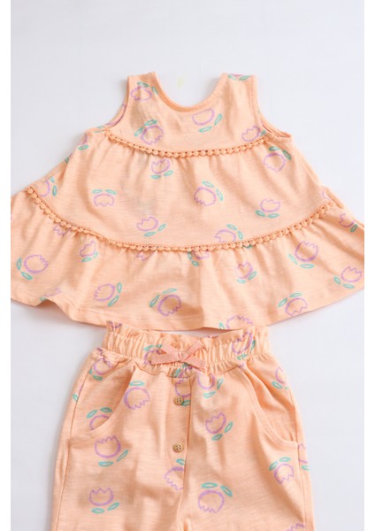Kız Bebek Tunik Model Alt-Üst Takım
