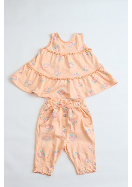 Kız Bebek Tunik Model Alt-Üst Takım