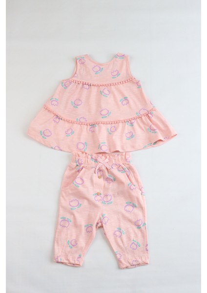Kız Bebek Tunik Model Alt-Üst Takım