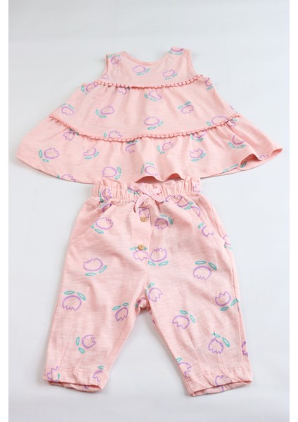 Kız Bebek Tunik Model Alt-Üst Takım