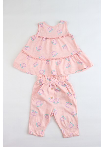Kız Bebek Tunik Model Alt-Üst Takım