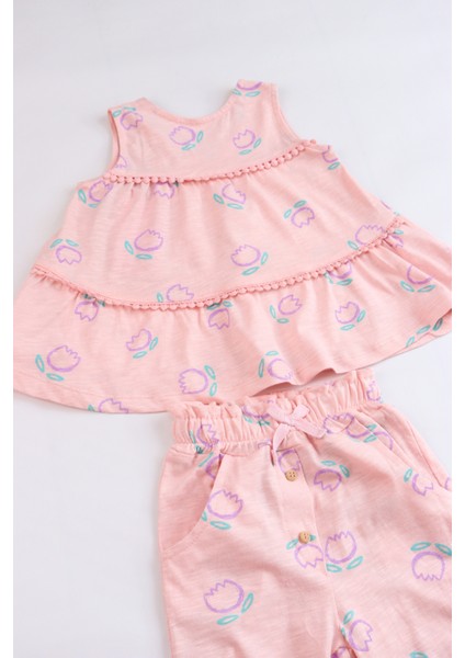Kız Bebek Tunik Model Alt-Üst Takım
