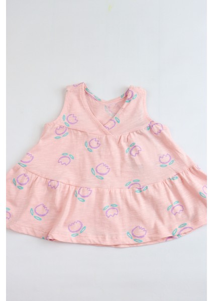Kız Bebek Tunik Model Alt-Üst Takım