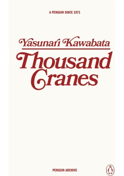 Thousand Cranes - Penguin Archive