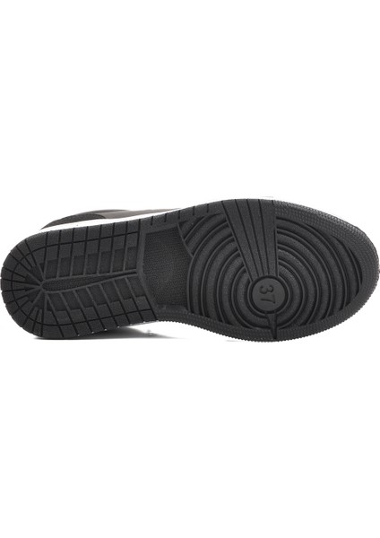 Siyah-Beyaz Unisex Spor Ayakkabı Pair G