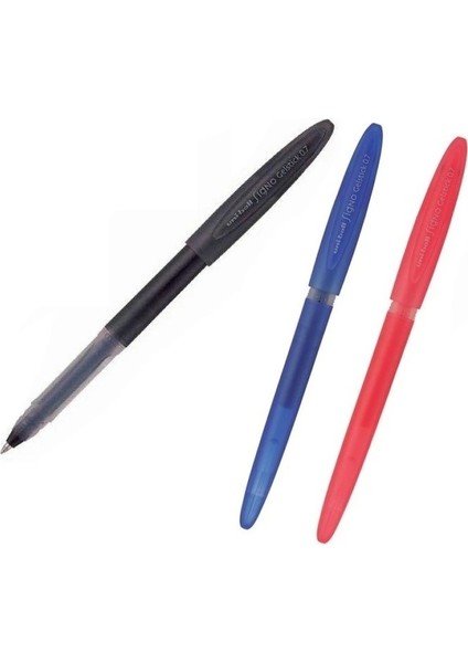 Uniball Signo Gelstıck ( 0.7 ) Jel Kalem Mavi-Kırmızı-Siyah ( Üç Adet )