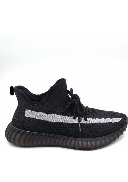 Siyah Spor Unisex Reflektörlü Sneakers Antrenman Ayakkabı fiyatları