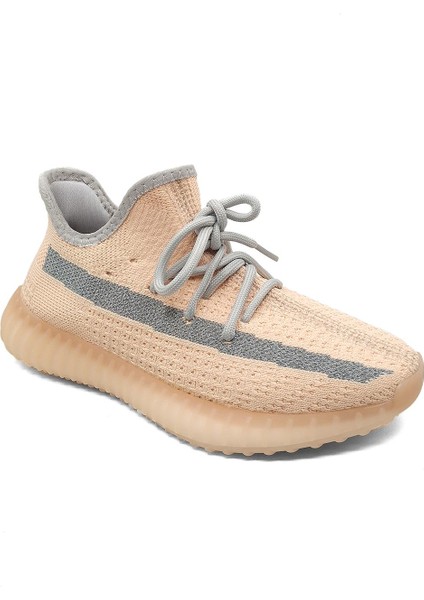 Açık Pembe Spor Unisex Reflektörlü Sneakers Antrenman Ayakkabı modelleri