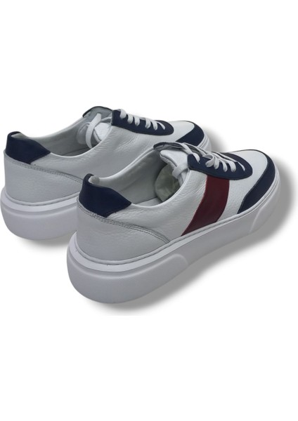GR0311 Hakiki Yumuşak Deri Eva Taban Süet Şeritli Erkek Sneaker Ayakkabı indirimleri