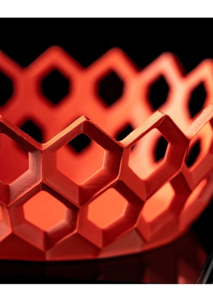 Geometrik Tarzda 3D Dekoratif Sepet modelleri