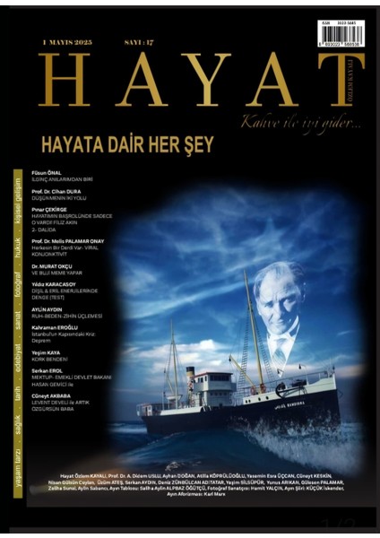 Hayat Dergisi - Mayıs 2025, Sayı:17