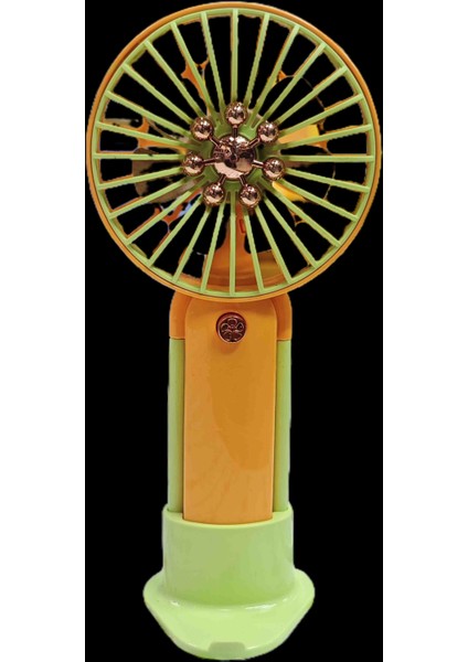 Mini Şarjlı El Fanı Telefon Konsollu Fan
