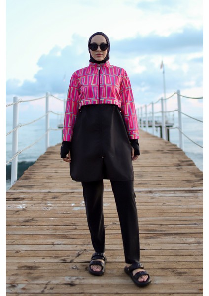 Tam Kapalı Tesettür Mayo Hale R2504 indirimleri