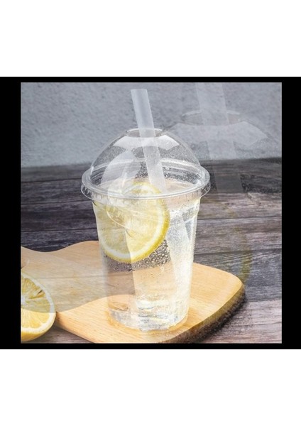 Kocaeli Amb Pack Milk Shake Bardağı Parti Bardaği Kapaklı Bardak 50 Adet