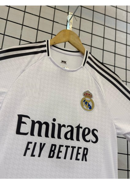 Mbappe 24/25 Sezon Real. Madrid. Yetişkin Forması Kısa Kolu