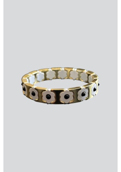 Gold Çiçek Detay Bileklik fiyatları