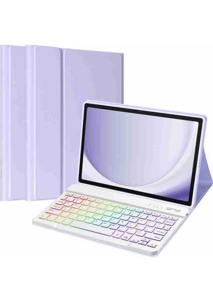 Galaxy Tab A9 Plus Uyumlu X210/X215/X216/X218 Klavyeli Tablet Kılıfı