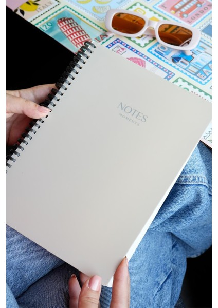 Sylcon Spiralli Defter.pp Kapak. 80 Gr. Ivory, 60 YAP.179X252 mm .düz.bej fiyatları