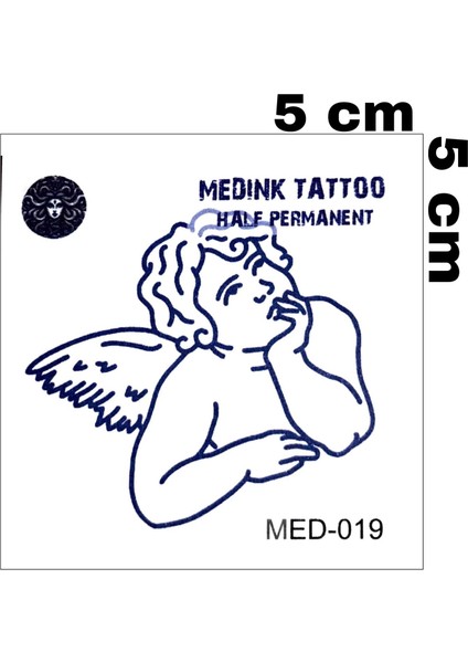 1 Ay Kalıcı Minimal Melek El Bilek Vucut Için Geçici Dövme