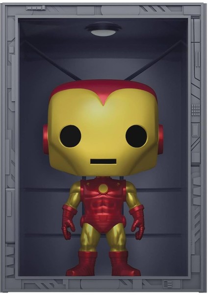 Pop! Deluxe: Marvel Hall Of Armor: Iron Man Model 4 (Metallic) (Px Previews Exclusive) #1036 fiyatları