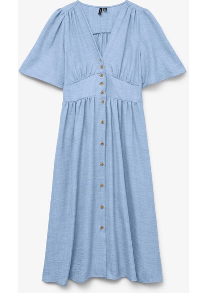 Vero Moda 10304133 Kadin Elbise - Mavi