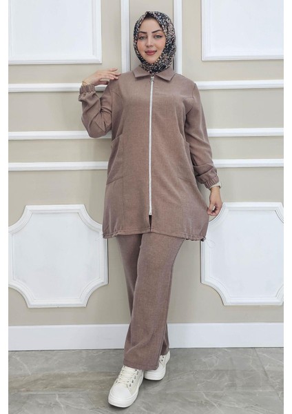 Kadın Fermuarlı Tesettür Tunik modelleri