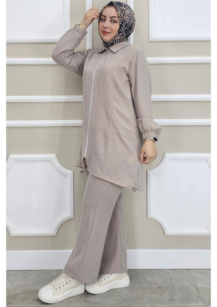 Kadın Fermuarlı Tesettür Tunik fiyatları