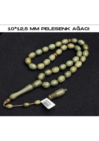 10*12.5 mm Pelesenk Ağacı Kokulu Tesbih Hediyelik Aksesuar Bijuteri Tesbih