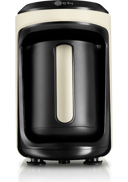 Hatır Hüp 2 In 1 Türk Kahve Makinesi / Filtre Kahve Makinesi Soft Cream