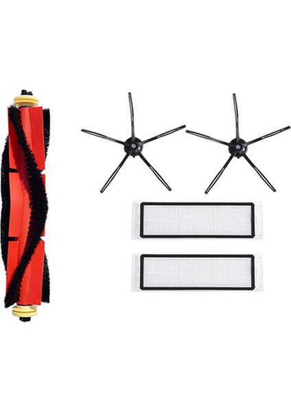 Xiaomi Roborock S5 Max S6 S60 S5 S50 T6 Mop Siyah Yan Fırça Aksesuarları Için Uyumlu 5 Takım Yedek Parça (Yurt Dışından)